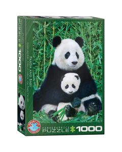 Panda & Baby puslespil 1000 brikker