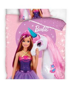 Barbie enhjørning sengetøj