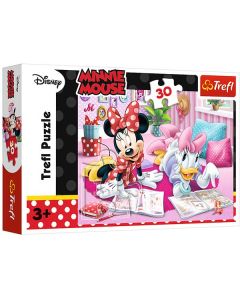Minnie Mouse puslespil 30 brikker