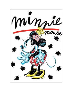 Minnie Mouse Fleecetæppe